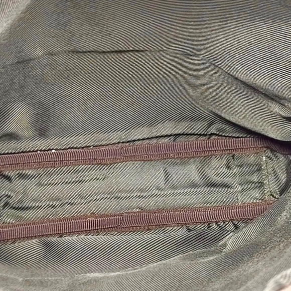 GUCCI GG Supreme Coated Canvas and Brown Leather Crossbody Messenger Bag VINTAGE - Picture 15 of 17